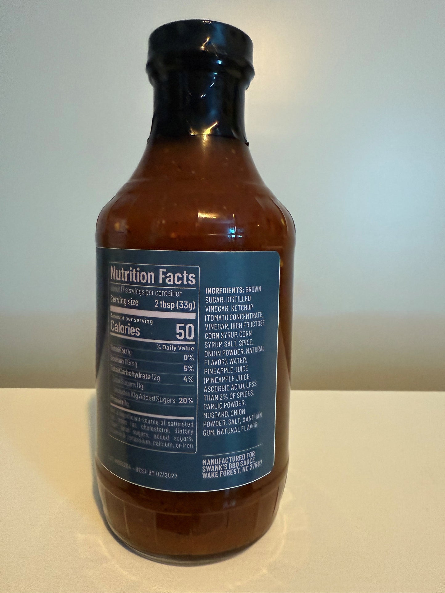 Swank’s Spicy & Sweet BBQ Sauce